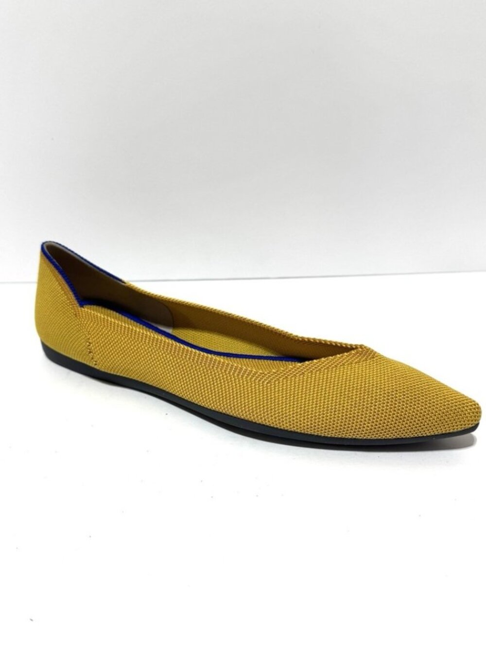 Rothys Womens The Point Flat Marigold Size 5.5 M